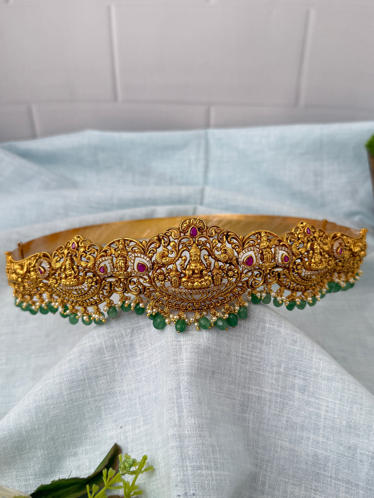 Antique Lakshmi Grand Vaddanam Kamarbandh | V0113