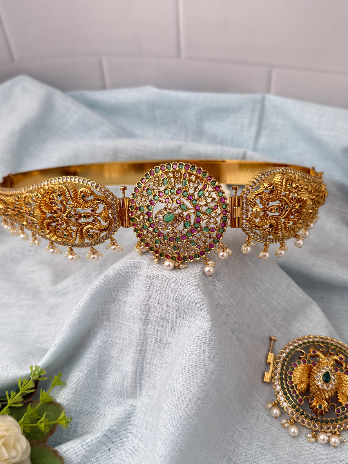 Antique Changeable Pendant Grand Vaddanam Kamarbandh | V0118