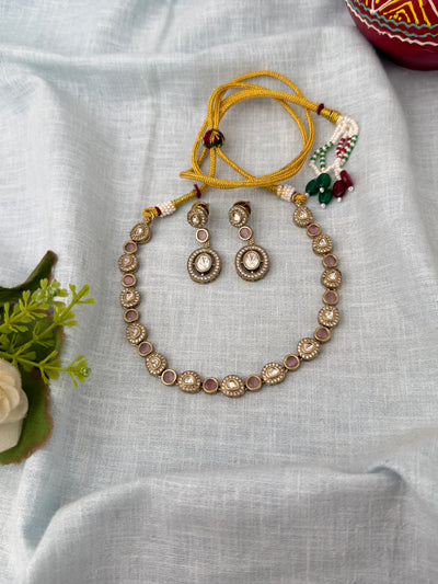Traditional Kundan necklace for women