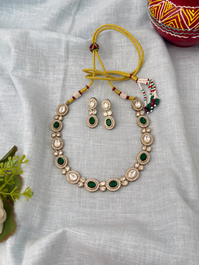 Traditional Kundan necklace for women