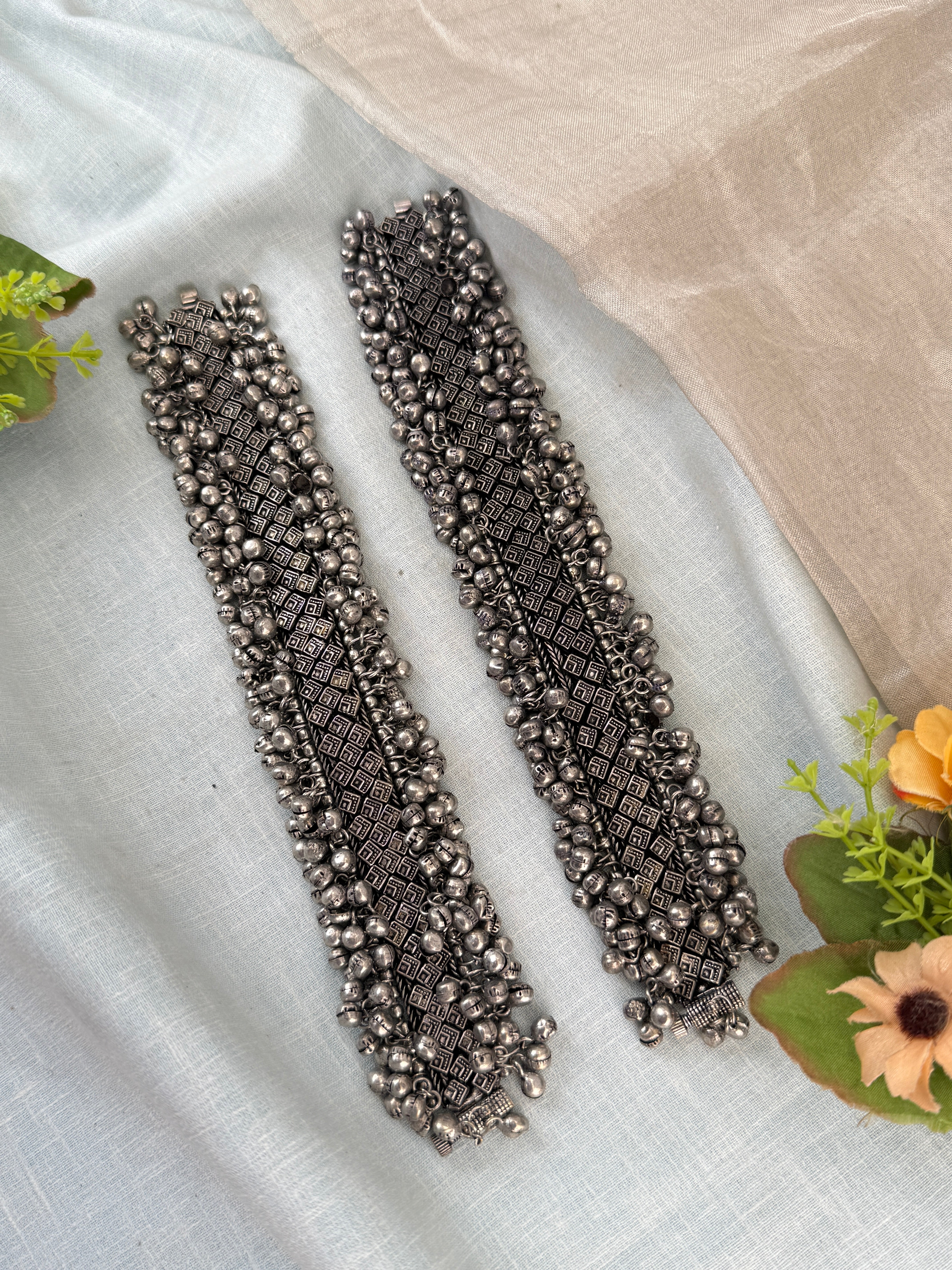 Royal Oxidised Anklet Payal 336