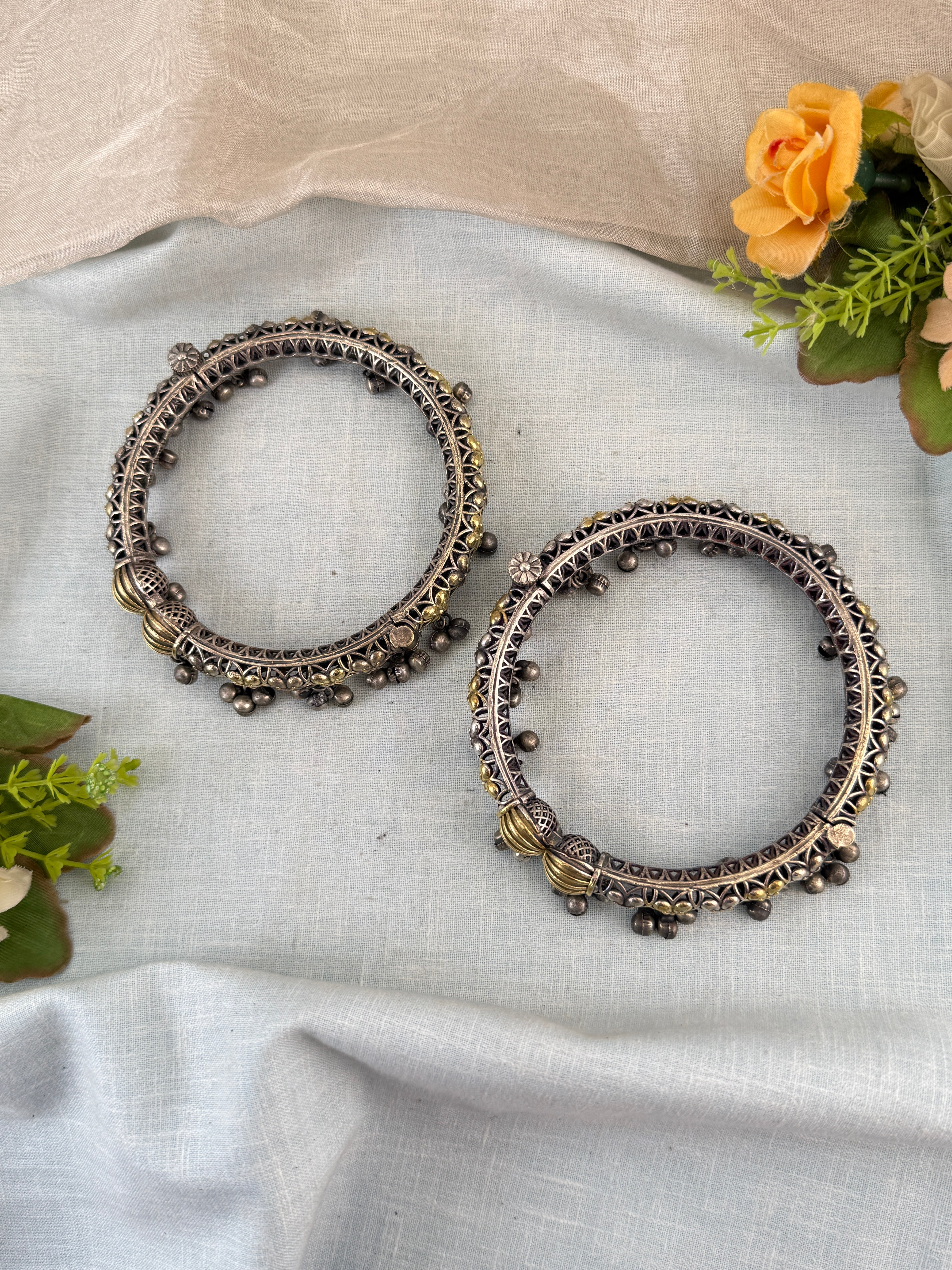 Antique anklet, bridal Payal, ankle chain