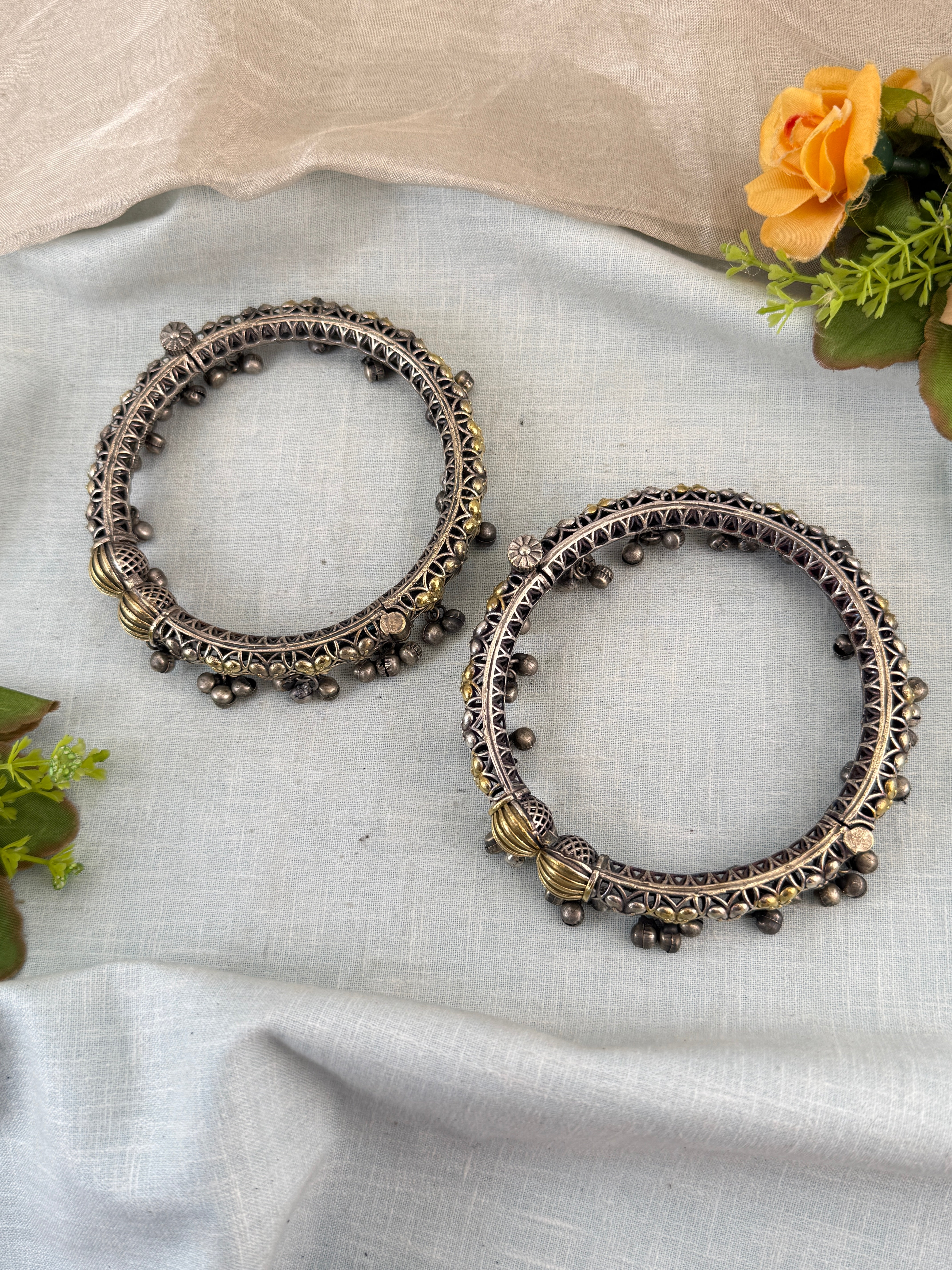 Royal Oxidised Anklet Payal 339