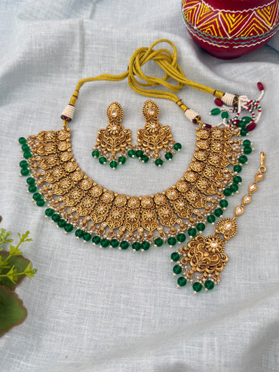 Traditional Kundan necklace for women