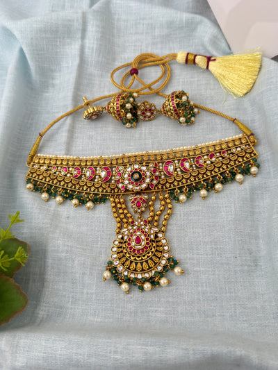 Royal Jadau Kundan necklace for women