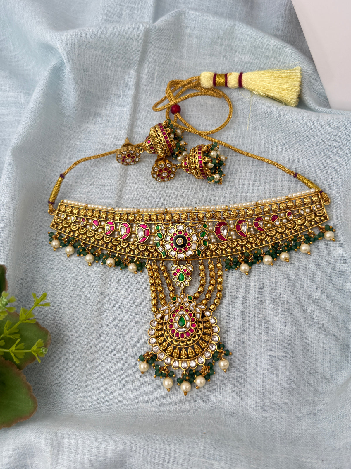 Royal Jadau Kundan necklace for women