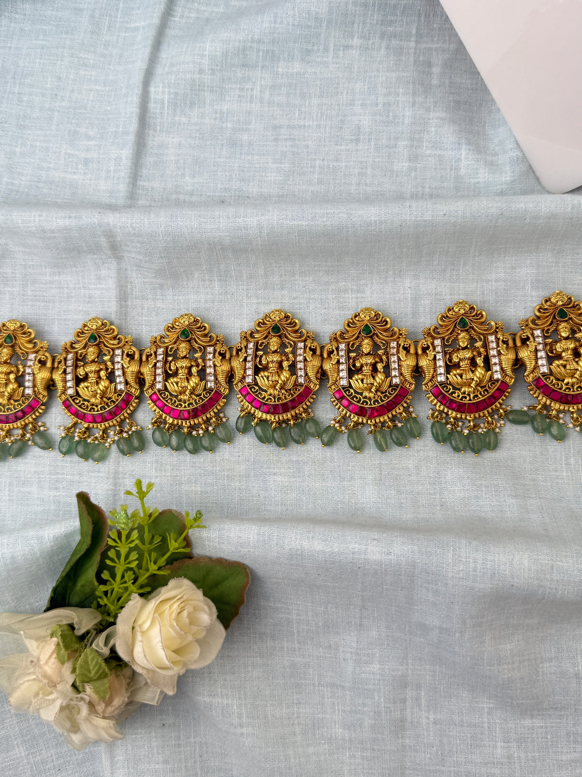 Antique Lakshmi Grand Vaddanam Kamarbandh | V047