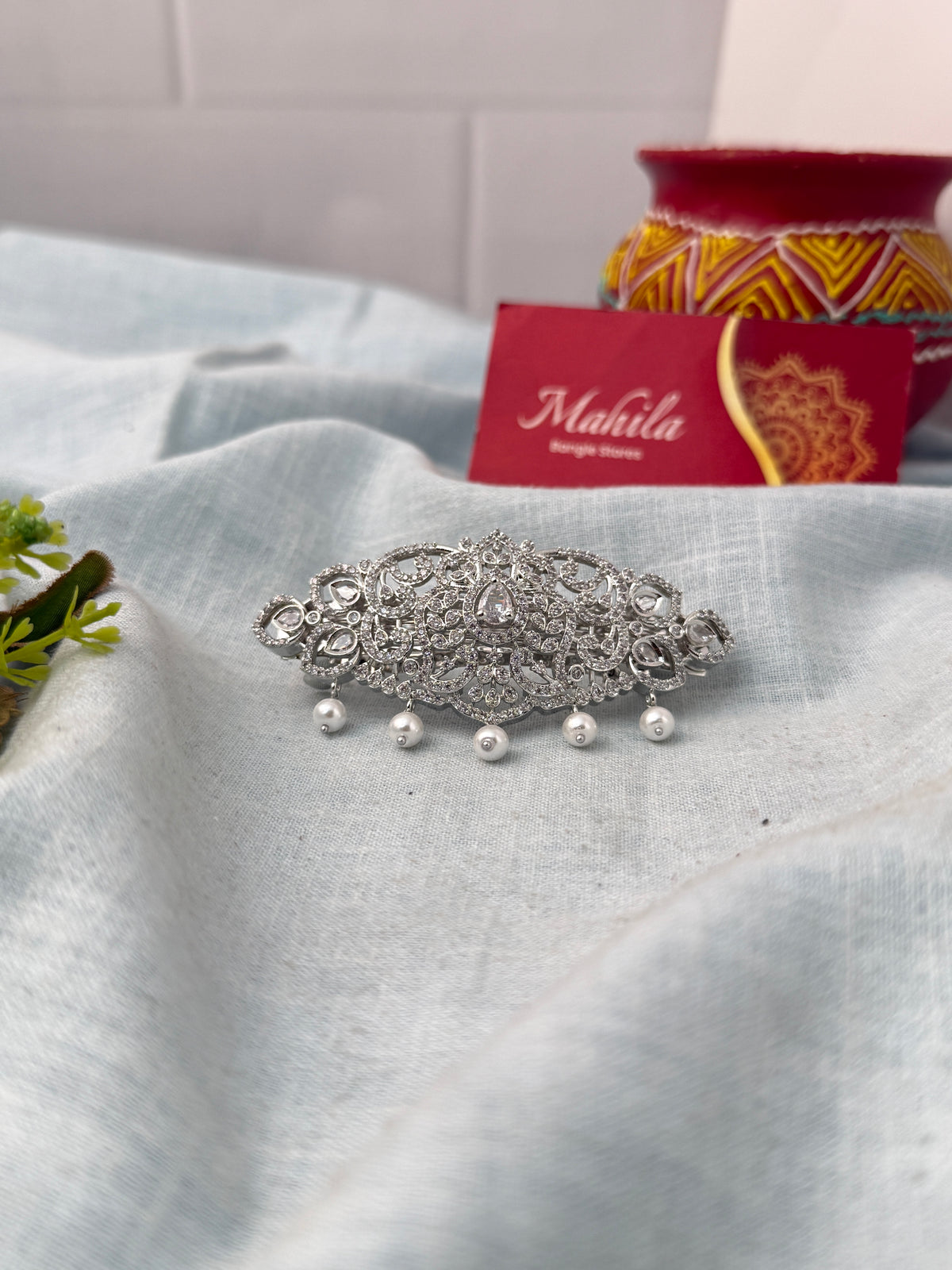 Stylish hair clips for women, perfect for everyday and ethnic hairstyles