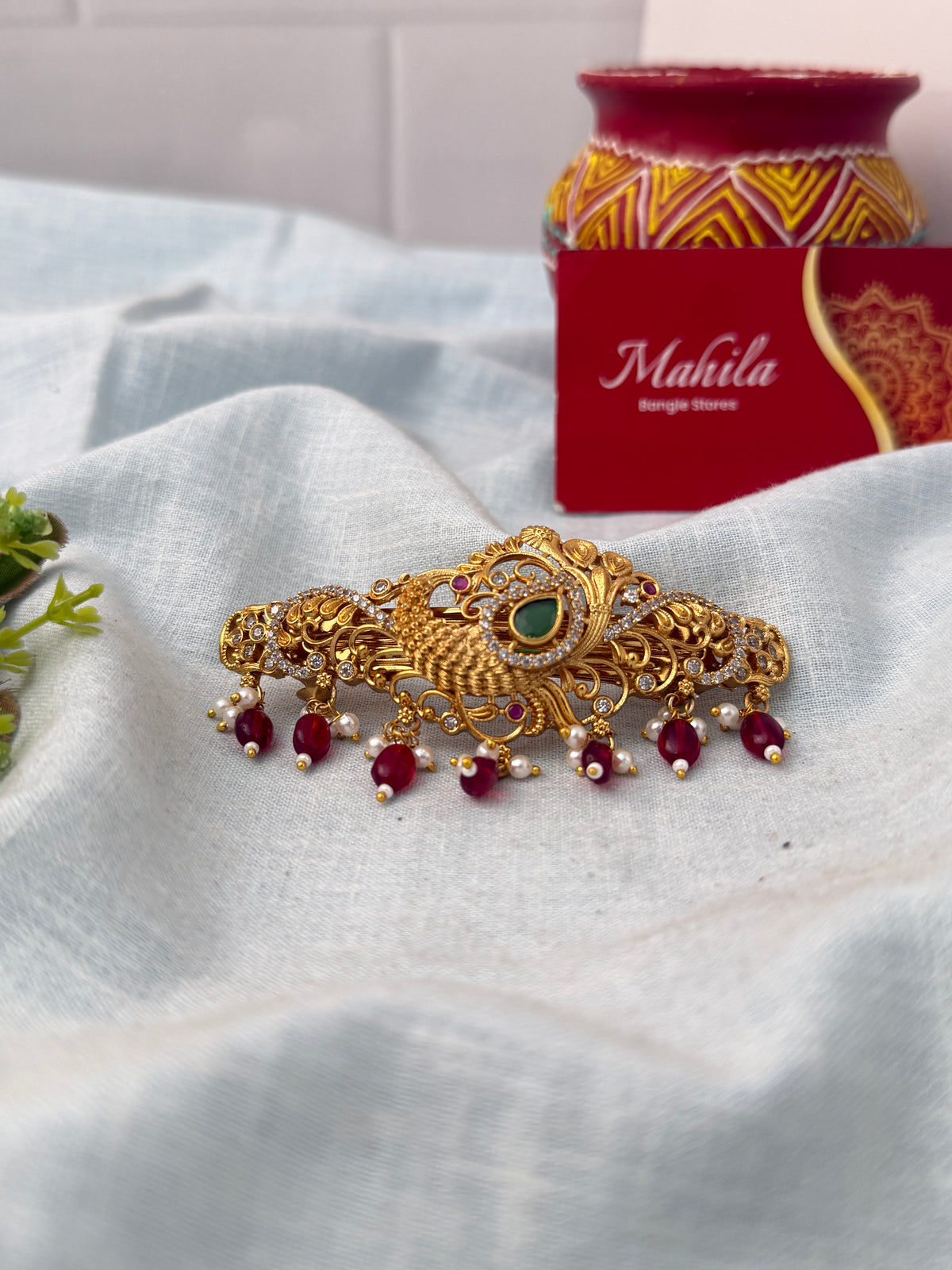 Stylish hair clips for women, perfect for everyday and ethnic hairstyles