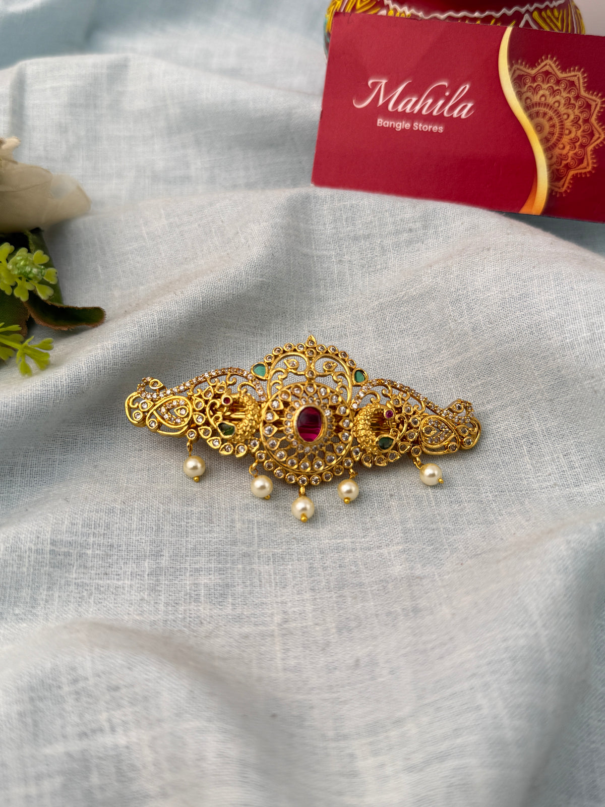 Stylish hair clips for women, perfect for everyday and ethnic hairstyles