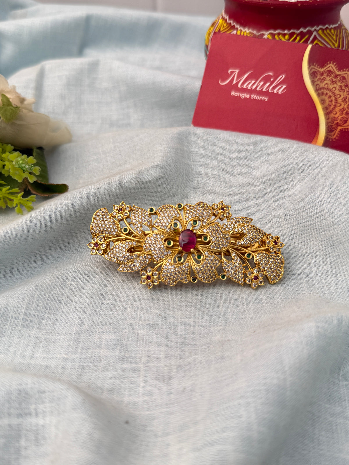 Stylish hair clips for women, perfect for everyday and ethnic hairstyles