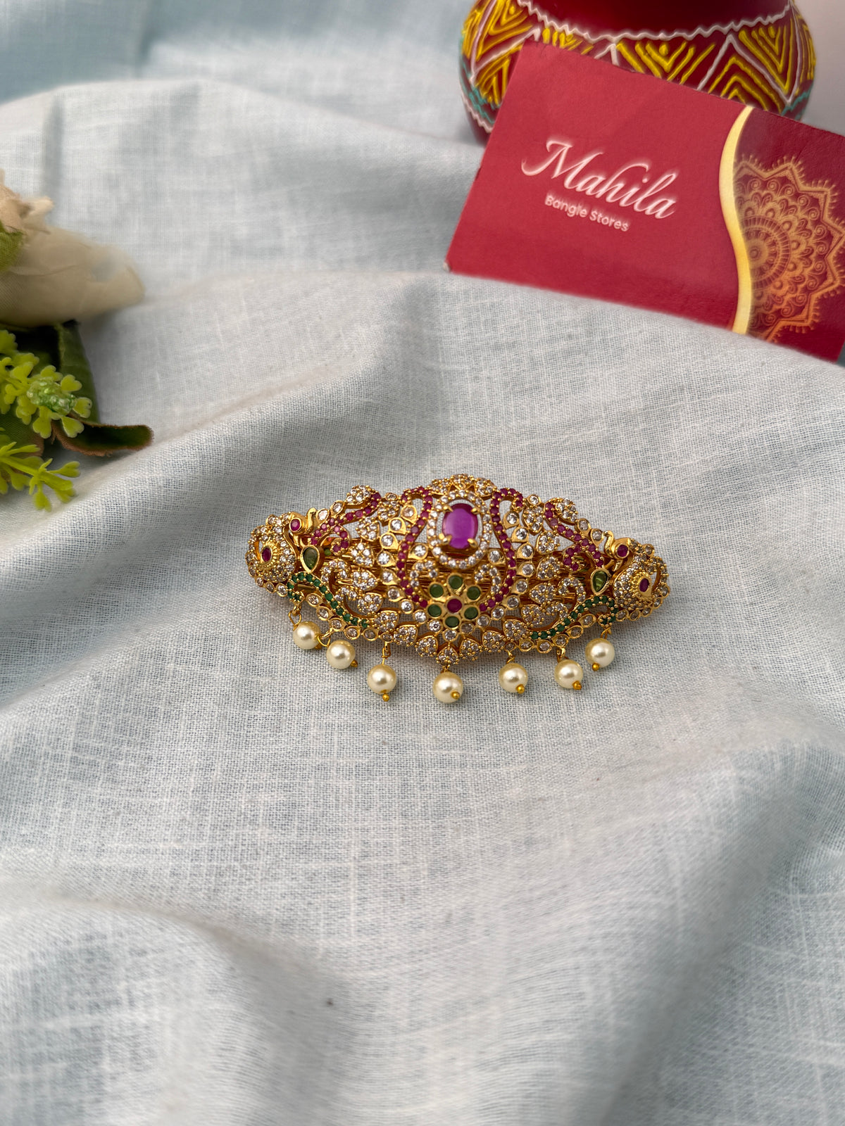 Stylish hair clips for women, perfect for everyday and ethnic hairstyles