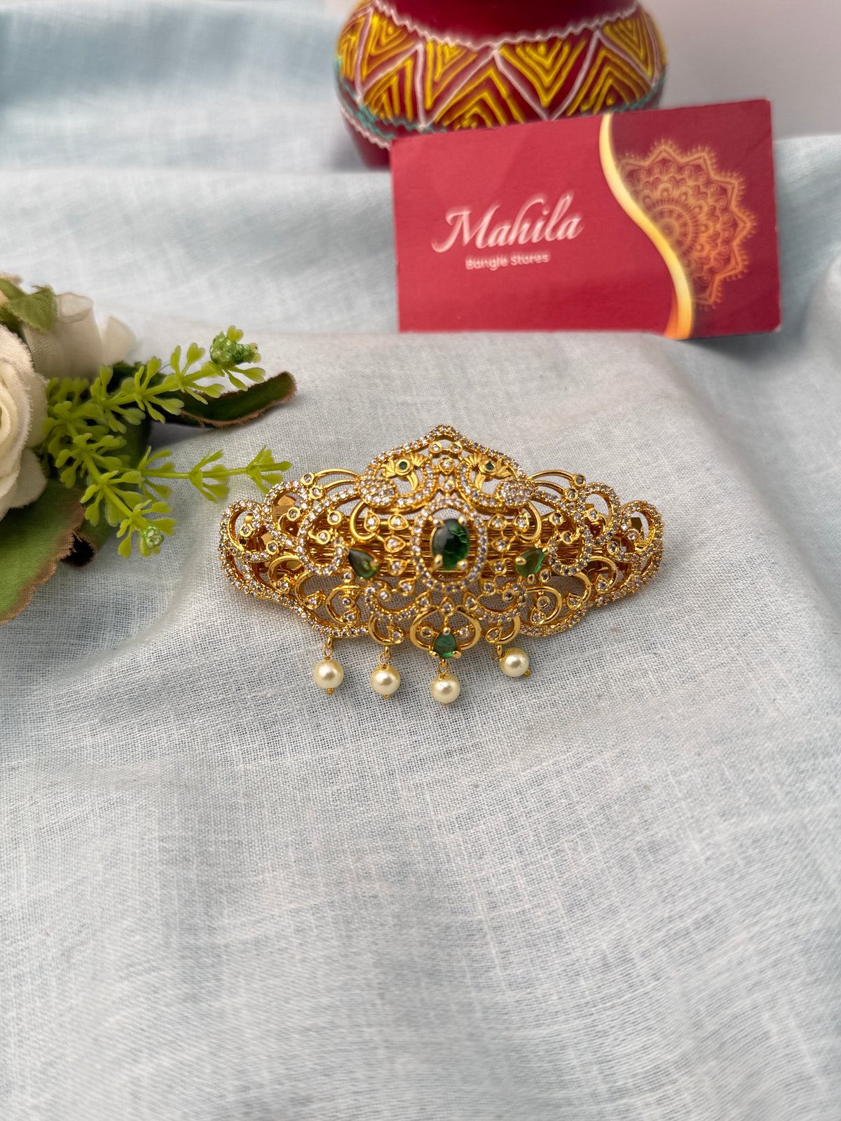 Stylish hair clips for women, perfect for everyday and ethnic hairstyles