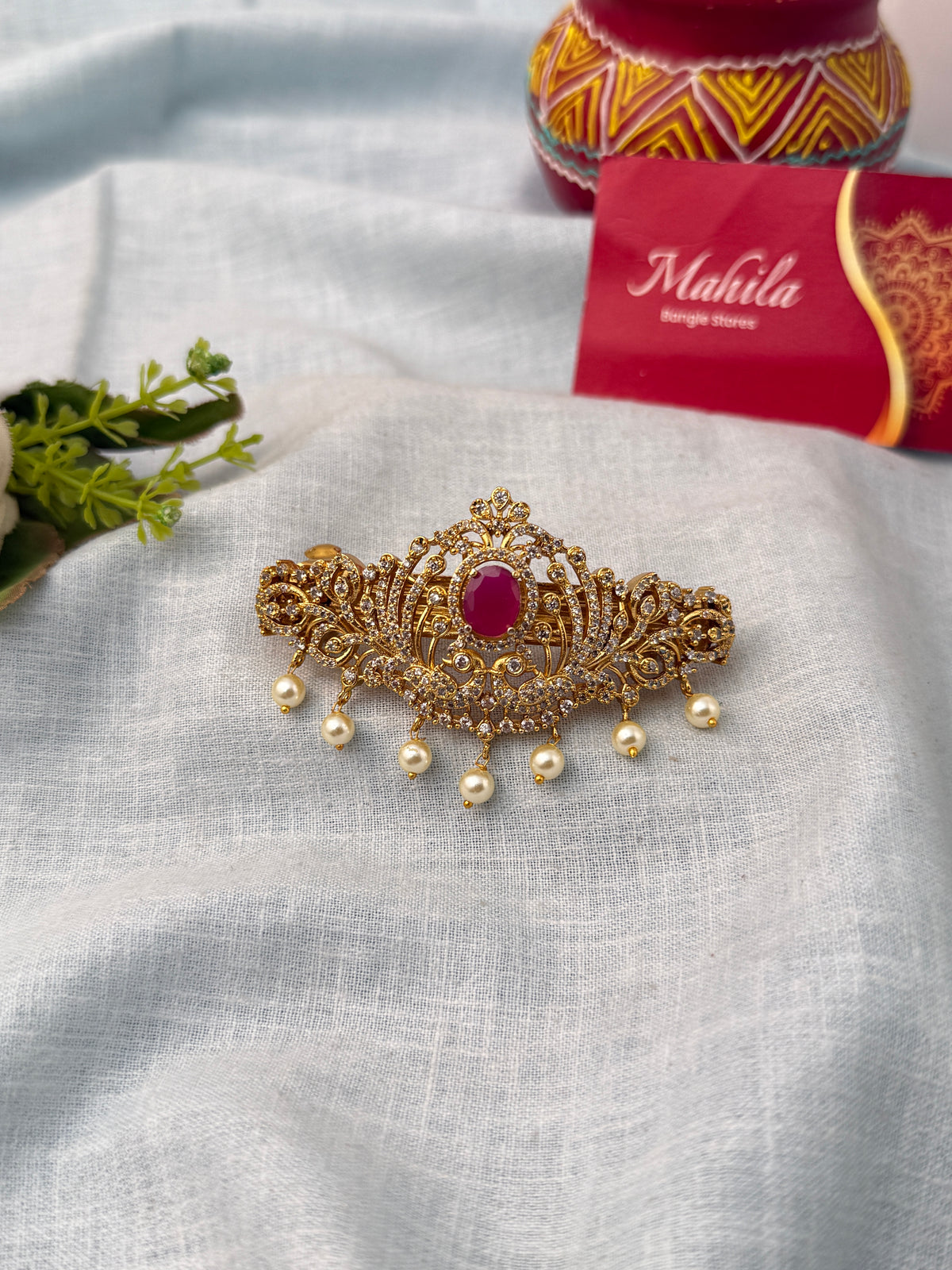 Stylish hair clips for women, perfect for everyday and ethnic hairstyles