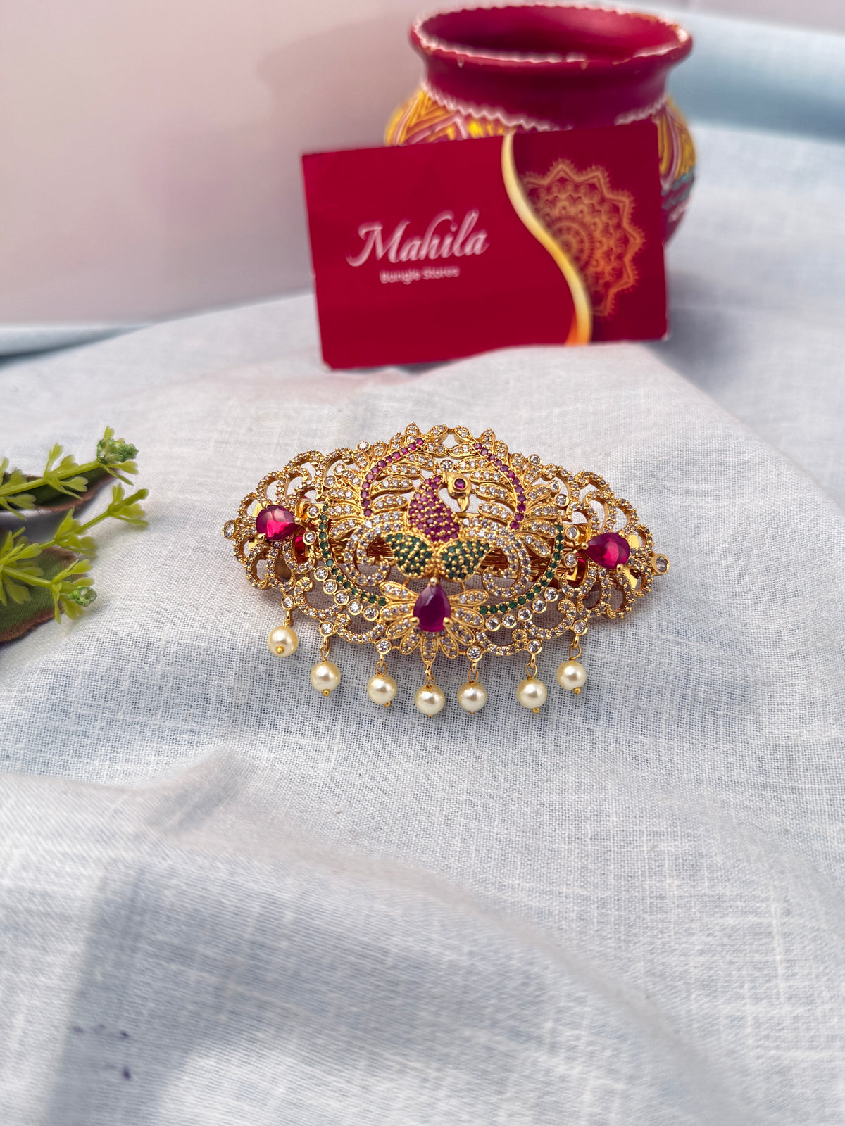 Stylish hair clips for women, perfect for everyday and ethnic hairstyles