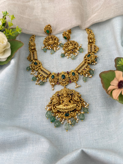 Antique temple necklace for women