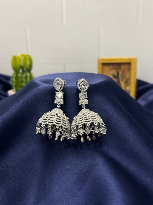 Stone Jhumka 0085 - Mahilas