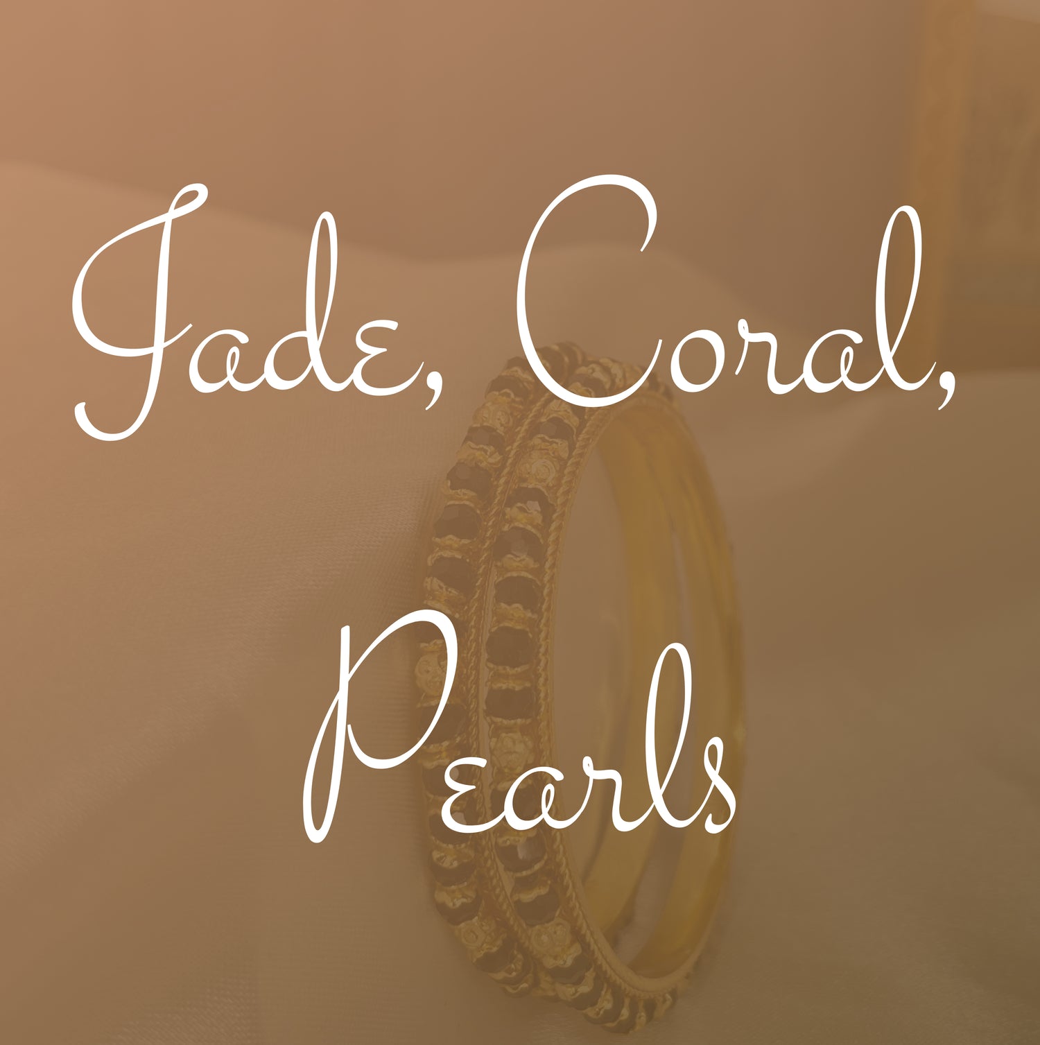 Jade coral pearls