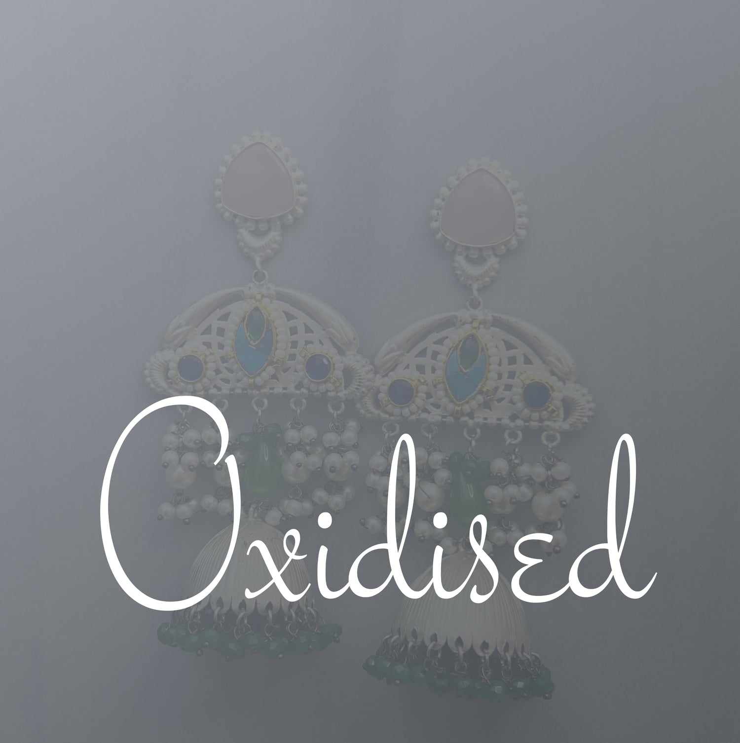 Oxidised Earrings