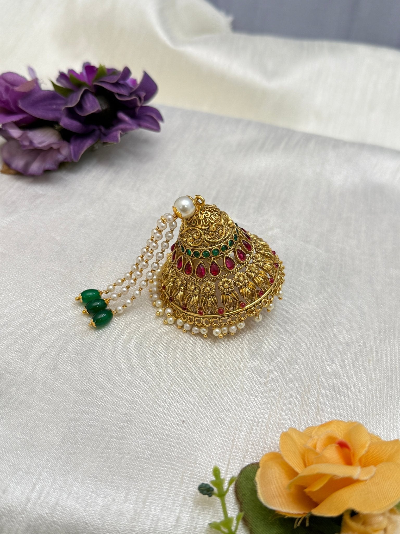 Andalkondai Jadebille Hair Jewellery Choti 0711 - Mahilas