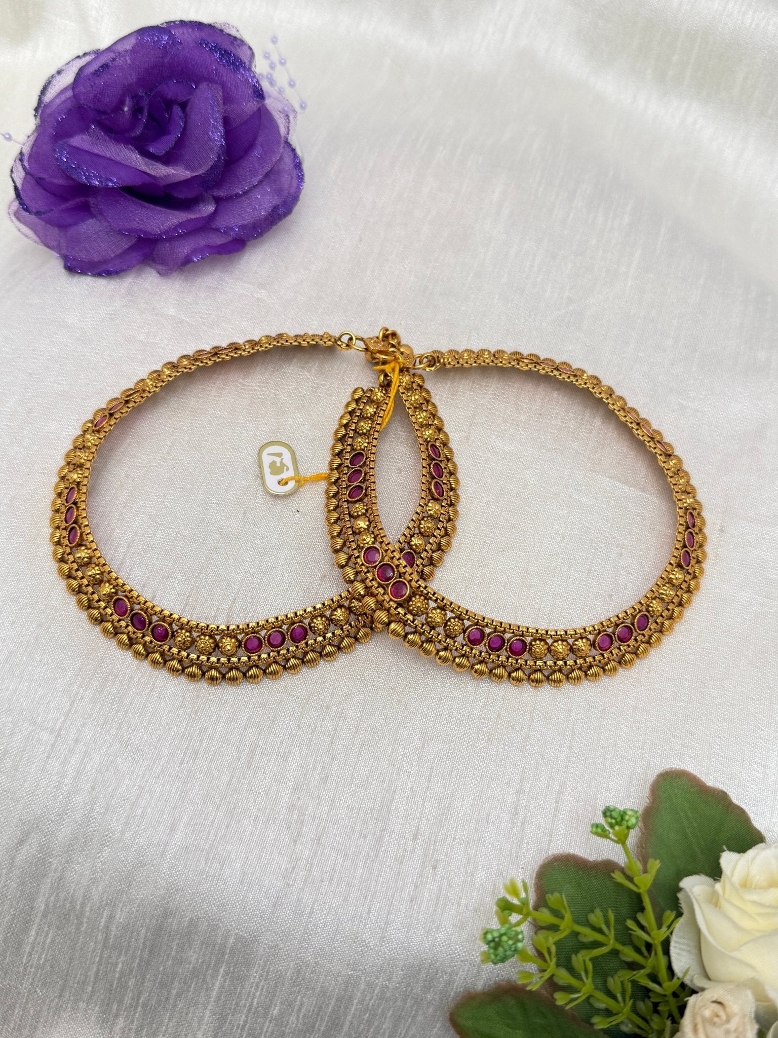 Antique Anklet Gejje 0135 - Mahilas