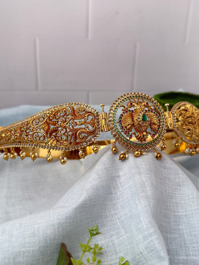 Antique Changeable Pendant Grand Vaddanam Kamarbandh | V0116 - Mahilas