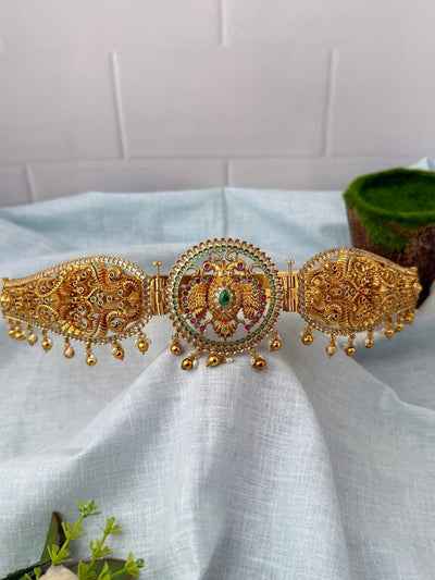 Antique Changeable Pendant Grand Vaddanam Kamarbandh | V0116 - Mahilas