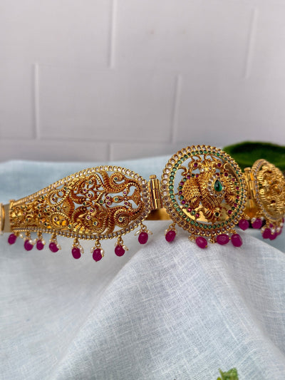 Antique Changeable Pendant Grand Vaddanam Kamarbandh | V0117 - Mahilas