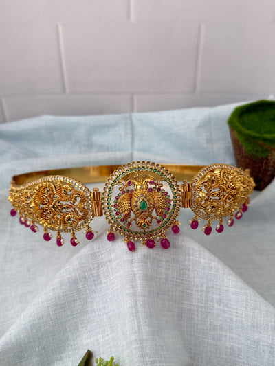 Antique Changeable Pendant Grand Vaddanam Kamarbandh | V0117 - Mahilas