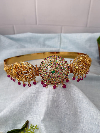 Antique Changeable Pendant Grand Vaddanam Kamarbandh | V0117 - Mahilas