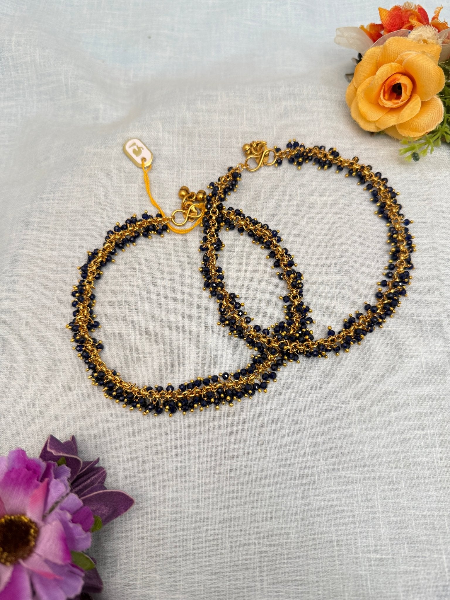 Antique Designer Anklet Gejje 0169 - Mahilas