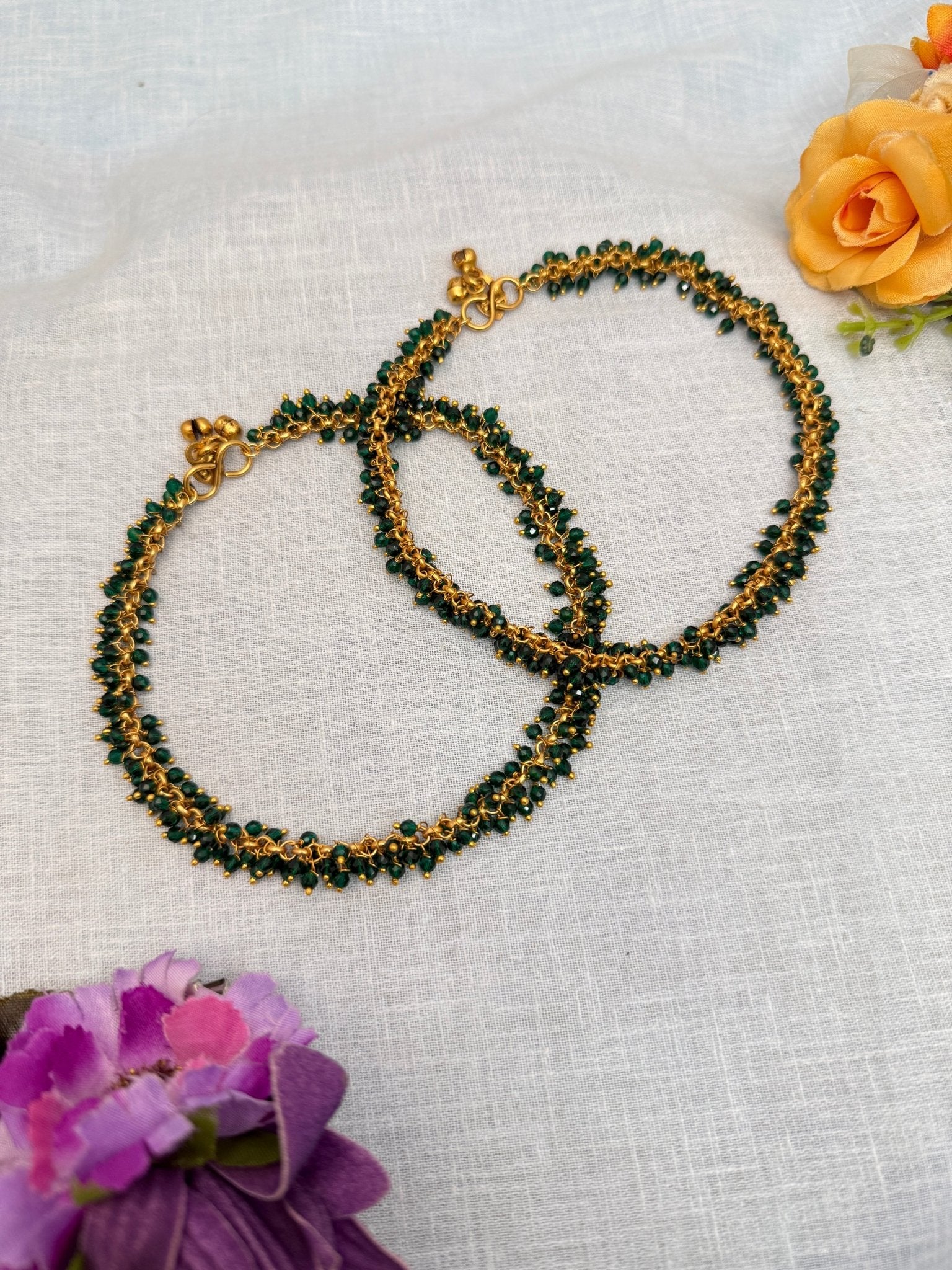 Antique Designer Anklet Gejje 0171 - Mahilas