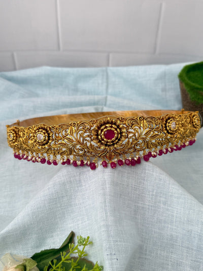 Antique Designer Grand Vaddanam Kamarbandh | V0120 - Mahilas