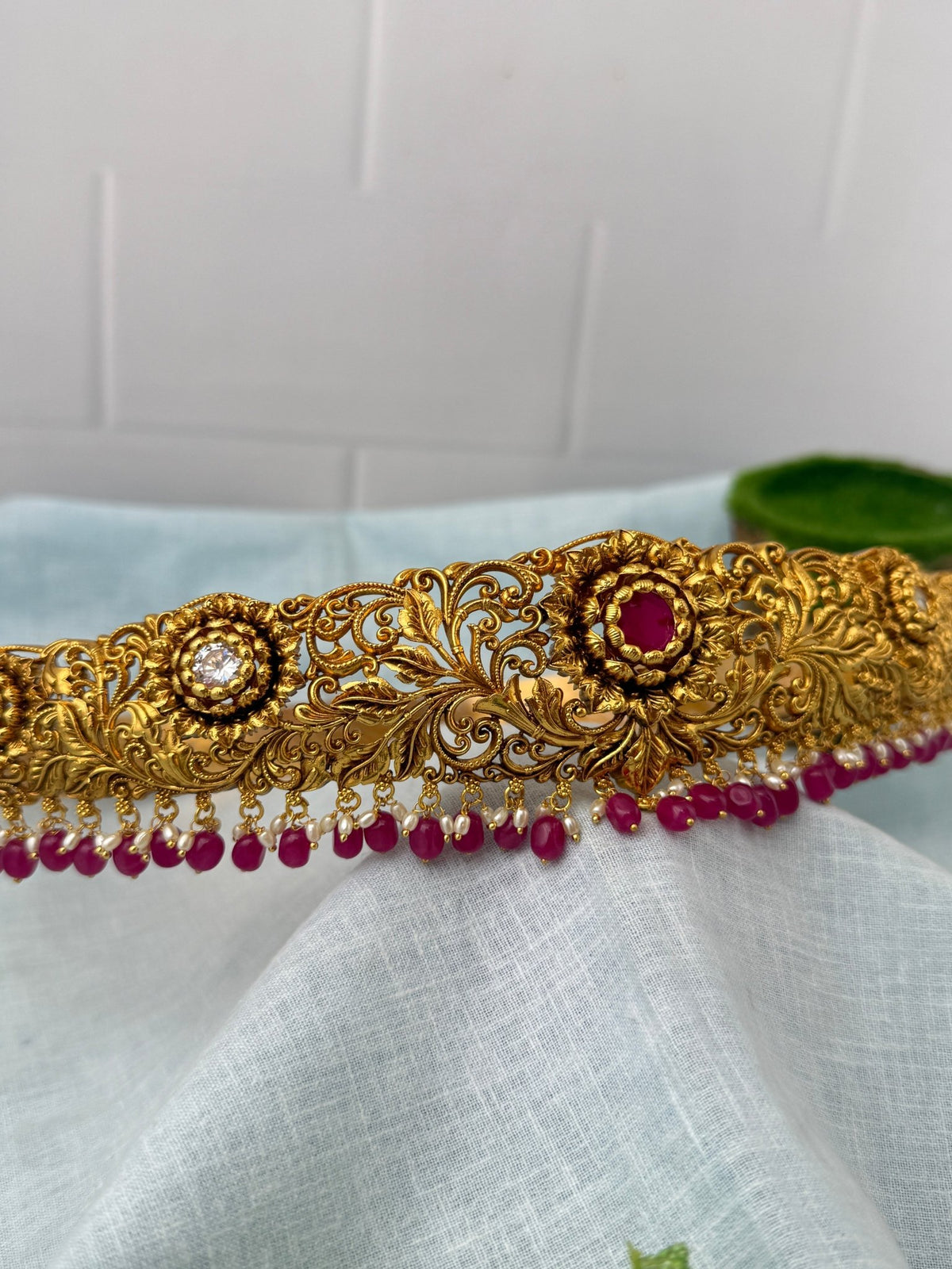 Antique Designer Grand Vaddanam Kamarbandh | V0120 - Mahilas