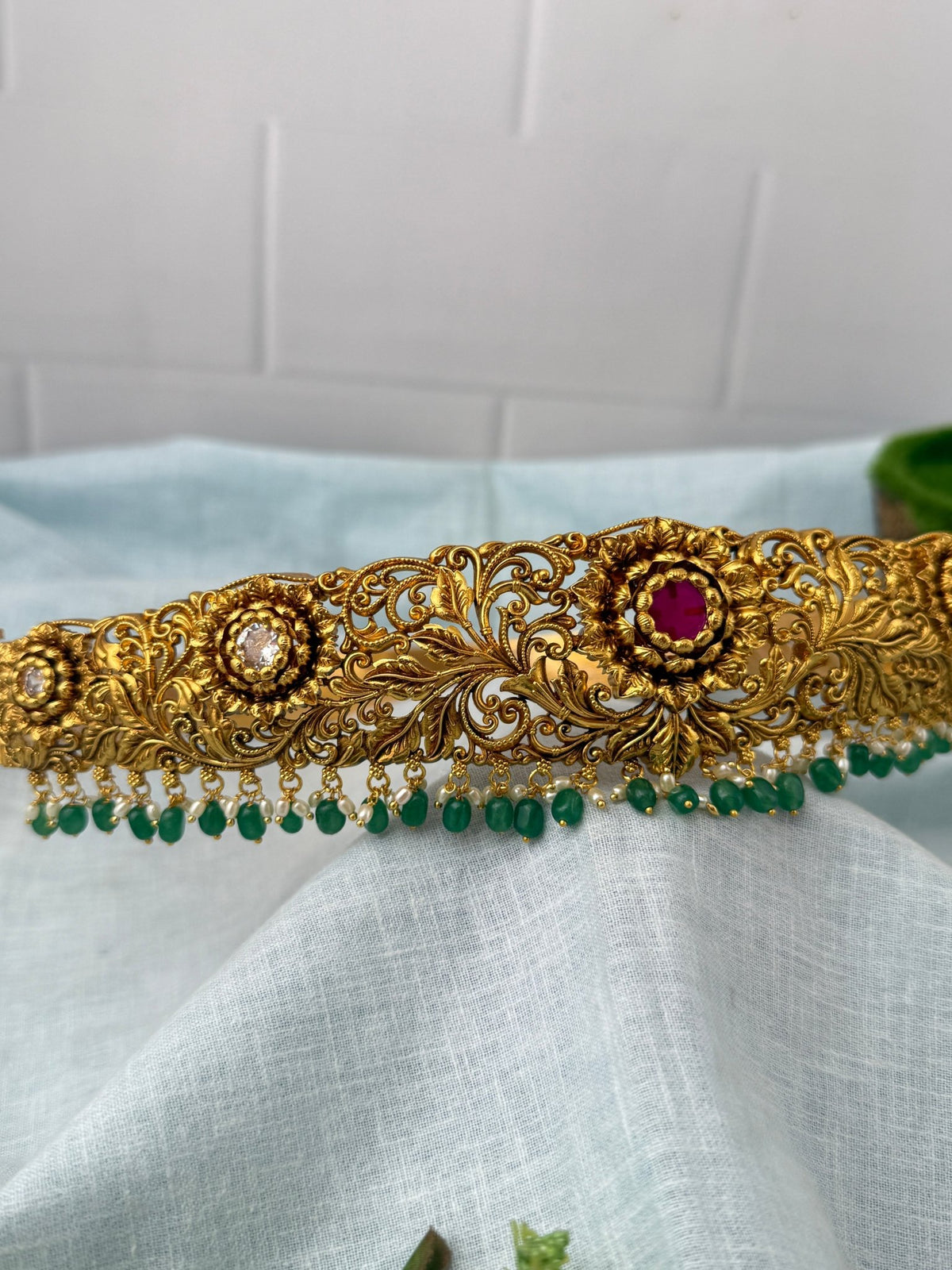 Antique Designer Grand Vaddanam Kamarbandh | V0121 - Mahilas