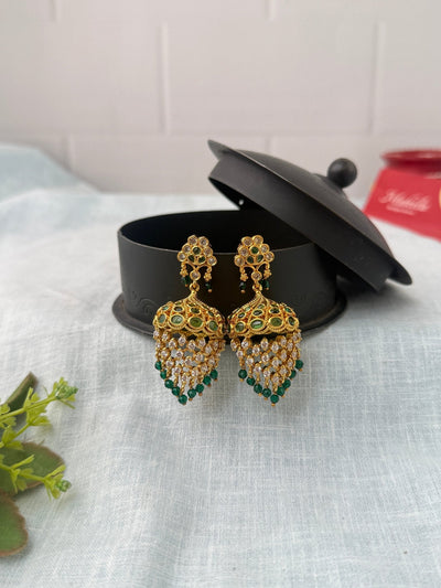 Antique Designer Jhumka Earrings| E0723 - Mahilas