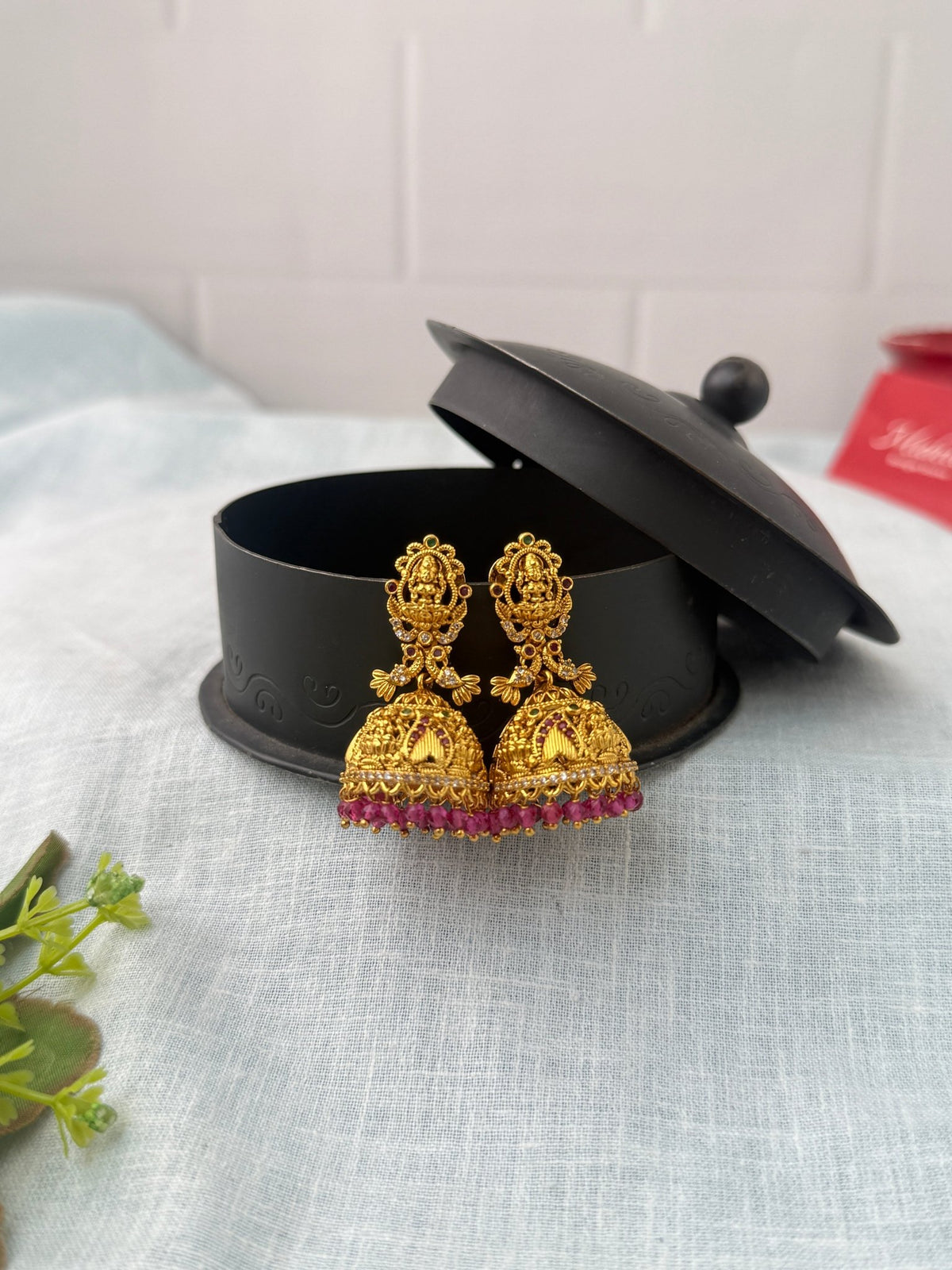 Antique Designer Jhumka Earrings| E0725 - Mahilas