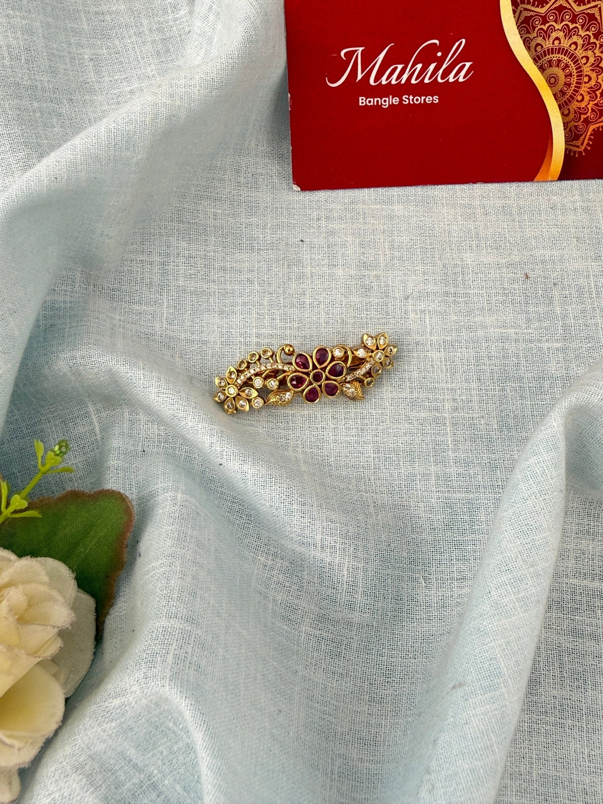 Antique Designer Saree Pin| SA0025 - Mahilas