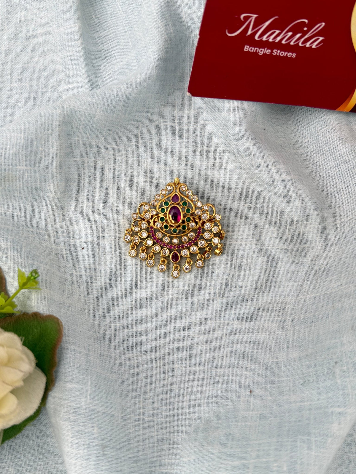 Antique Designer Saree Pin| SA0035 - Mahilas