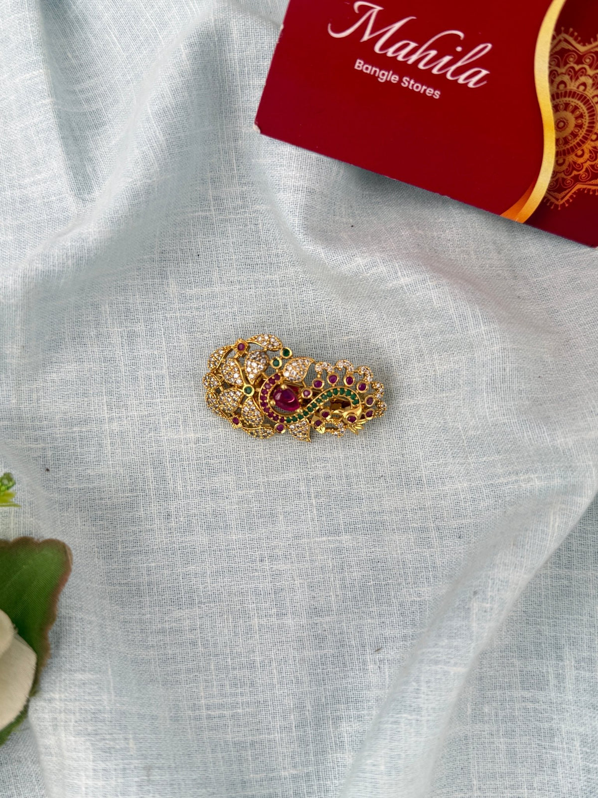 Antique Designer Saree Pin| SA0037 - Mahilas