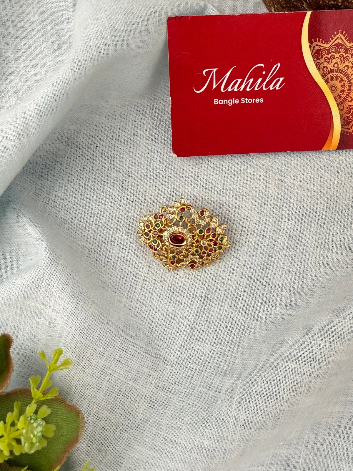 Antique Designer Saree Pin| SA0039 - Mahilas