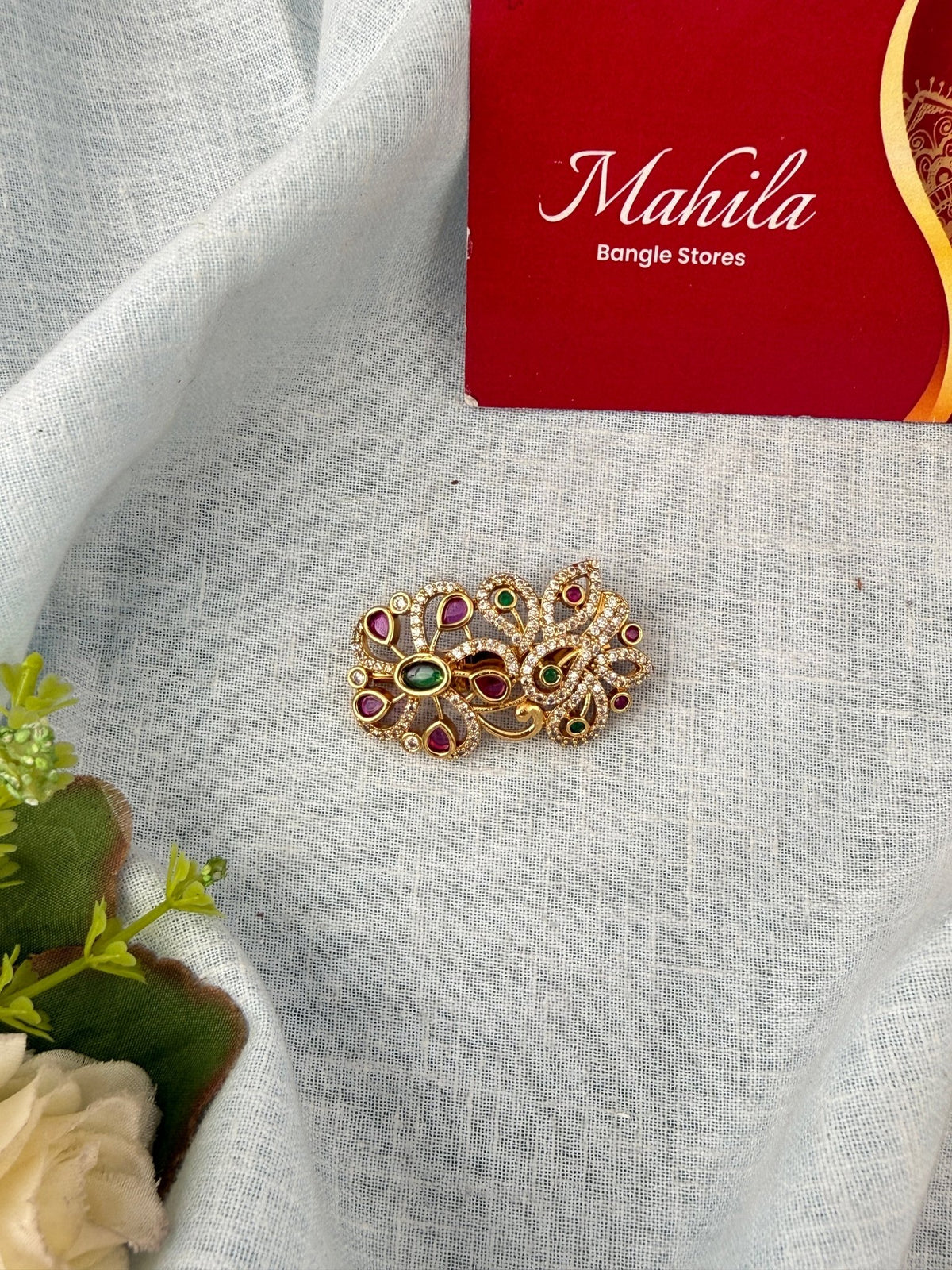 Antique Designer Saree Pin| SA0047 - Mahilas