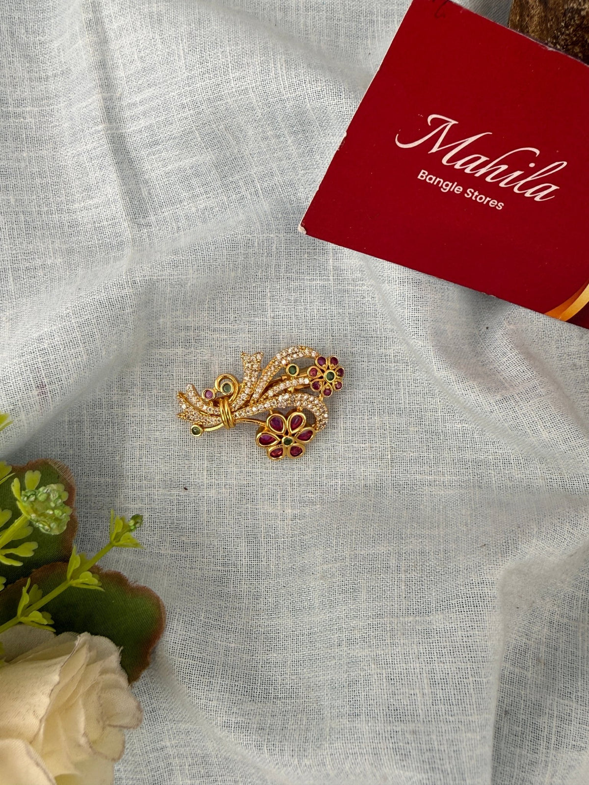 Antique Designer Saree Pin| SA0050 - Mahilas