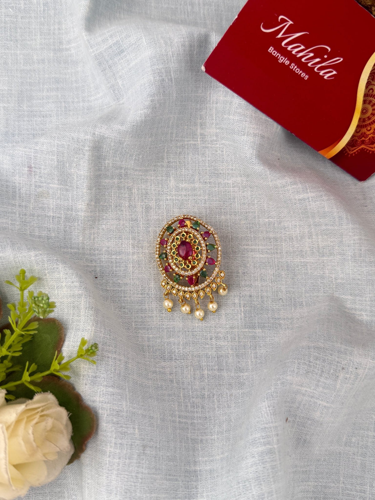 Antique Designer Saree Pin| SA0051 - Mahilas