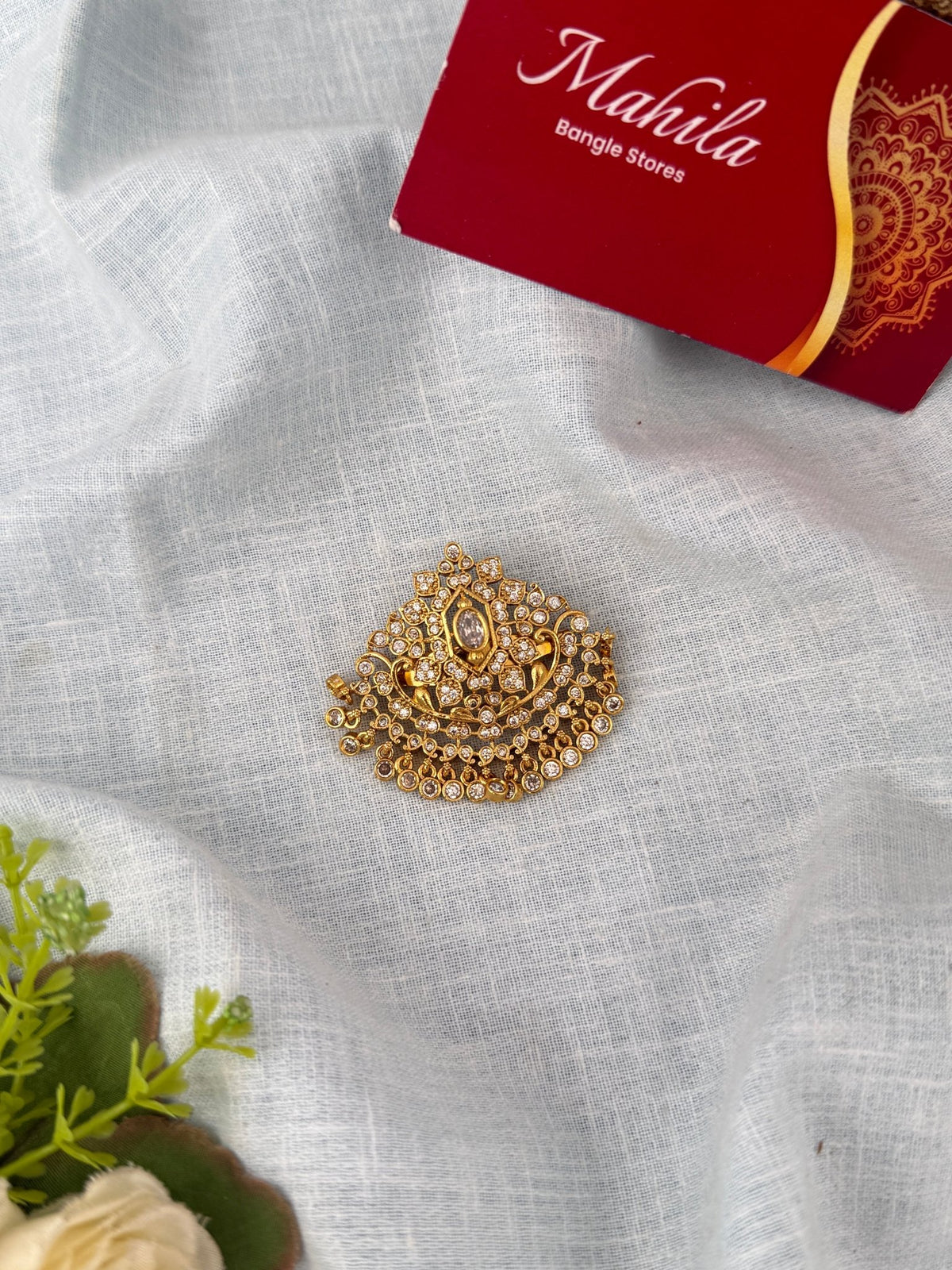 Antique Designer Saree Pin| SA0056 - Mahilas