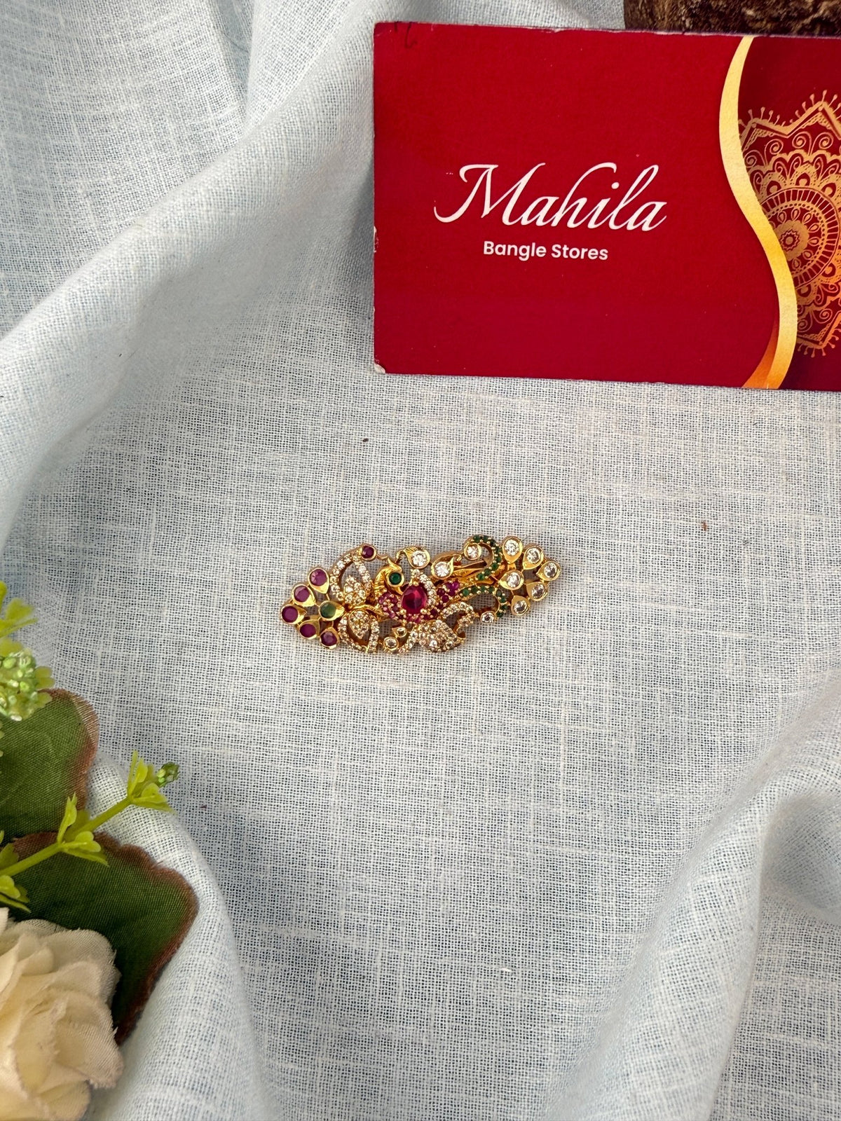 Antique Designer Saree Pin| SA0057 - Mahilas