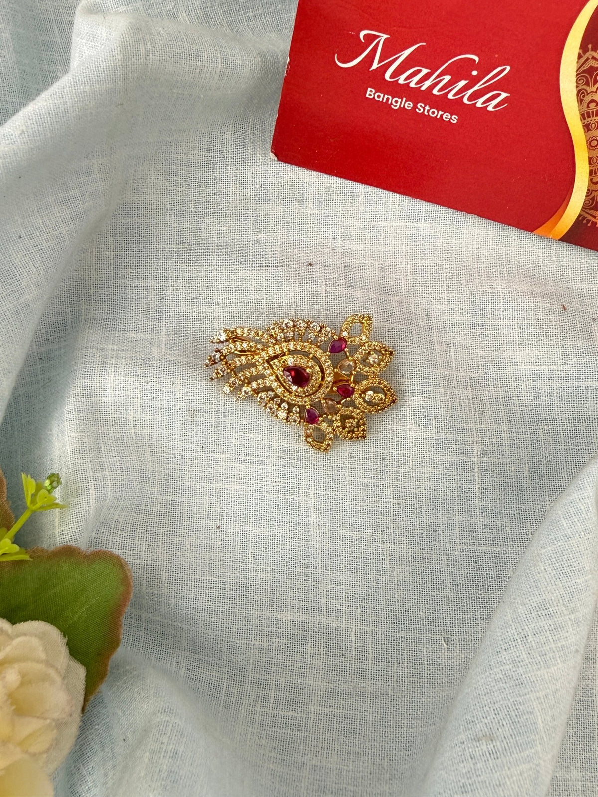 Antique Designer Saree Pin| SA0058 - Mahilas
