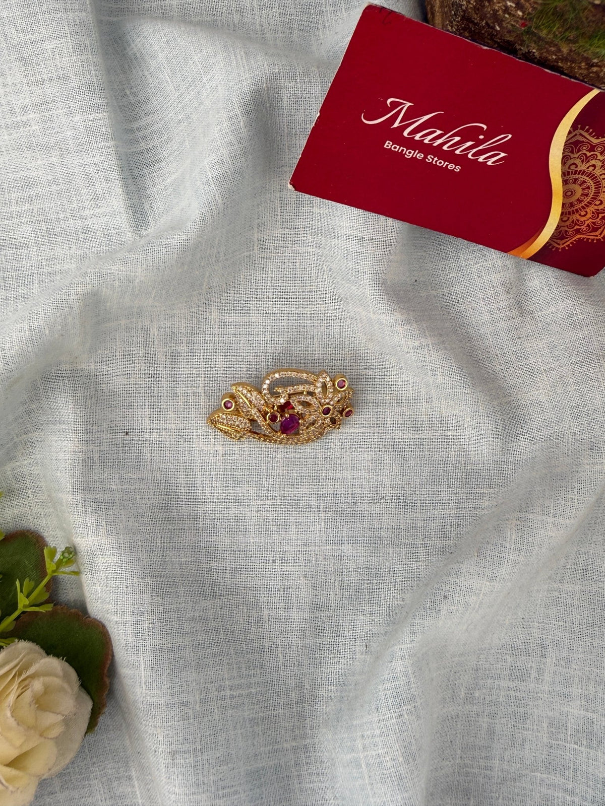 Antique Designer Saree Pin| SA0064 - Mahilas