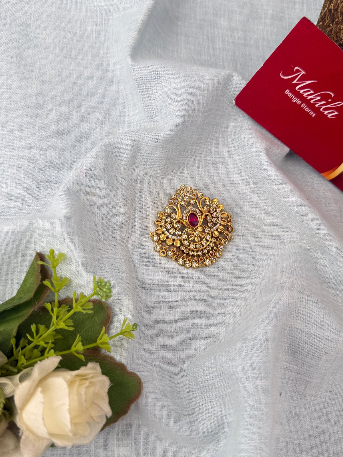 Antique Designer Saree Pin| SA0069 - Mahilas