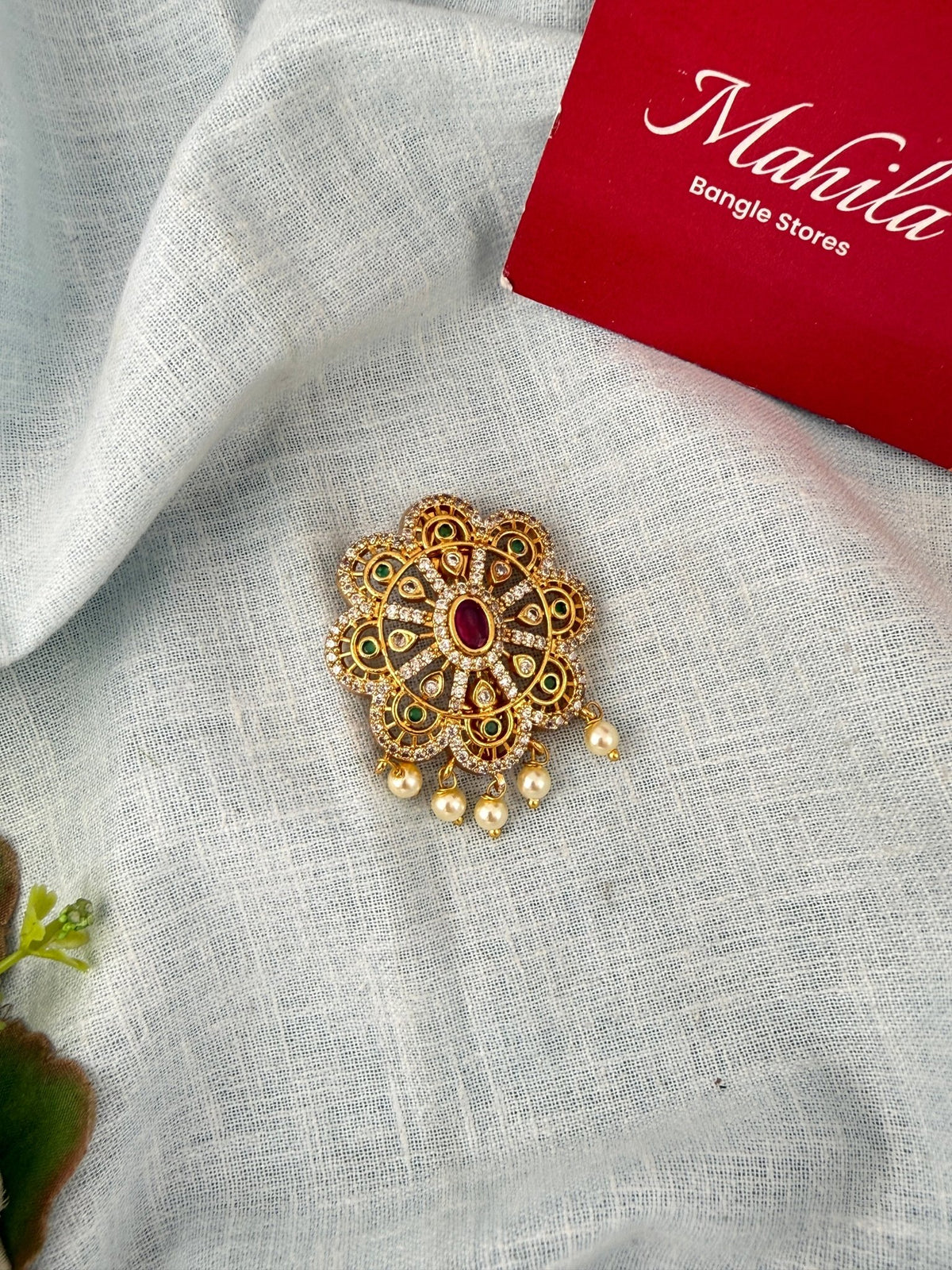 Antique Designer Saree Pin| SA0074 - Mahilas